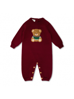 Tutina Teddy, borgogna 3M -...