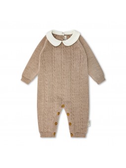 Tutina Treccia, beige 3M -...