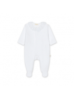 Tutina Baby Gi, bianca 3M -...