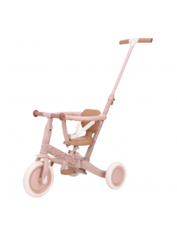 Triciclo 4 in 1, rosa -...