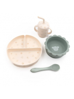 Dinner Set, animal friends...