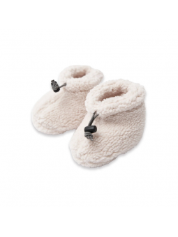 Babbucce, warm white - BAMBOOM
