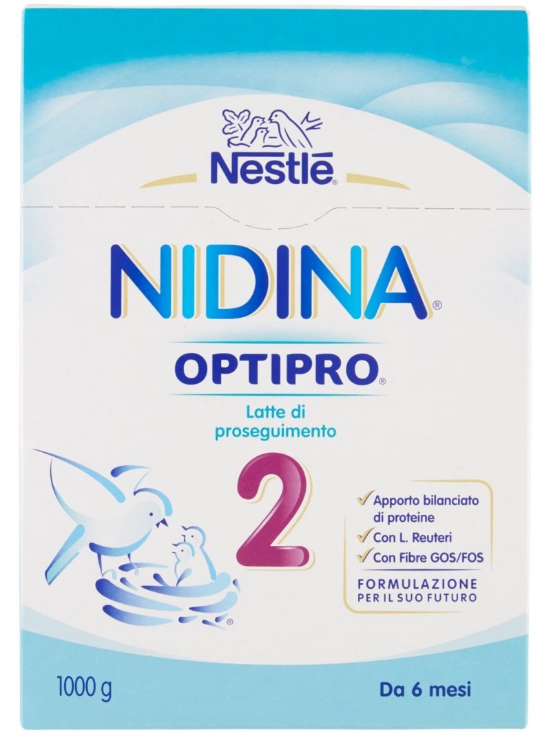 Nestle' Nidina 2 Latte Di Proseguimento Con Reuteri 1 Kg